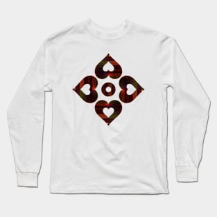 Hearts for Arts Sake Long Sleeve T-Shirt